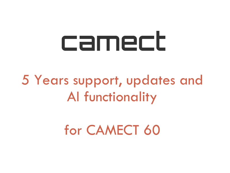 20047009 Camect licentie voor 5 jaar support, updates en AI functionaliteit op ongelimiteerd aantal kanalen voor CAMECT 60