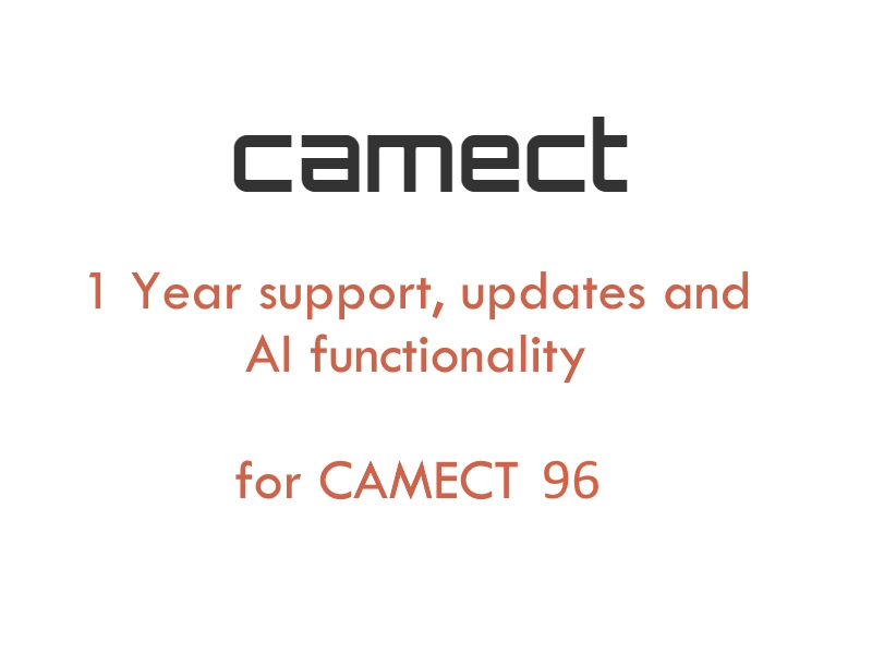 20047026 Camect licentie voor 1 jaar support, updates en AI functionaliteit op ongelimiteerd aantal kanalen voor CAMECT 96