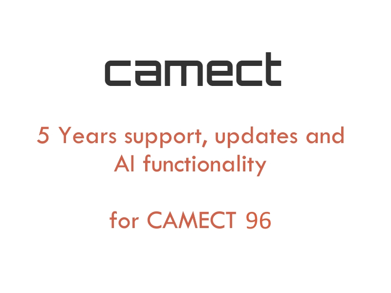 20047028 Camect licentie voor 5 jaar support, updates en AI functionaliteit op ongelimiteerd aantal kanalen voor CAMECT 96
