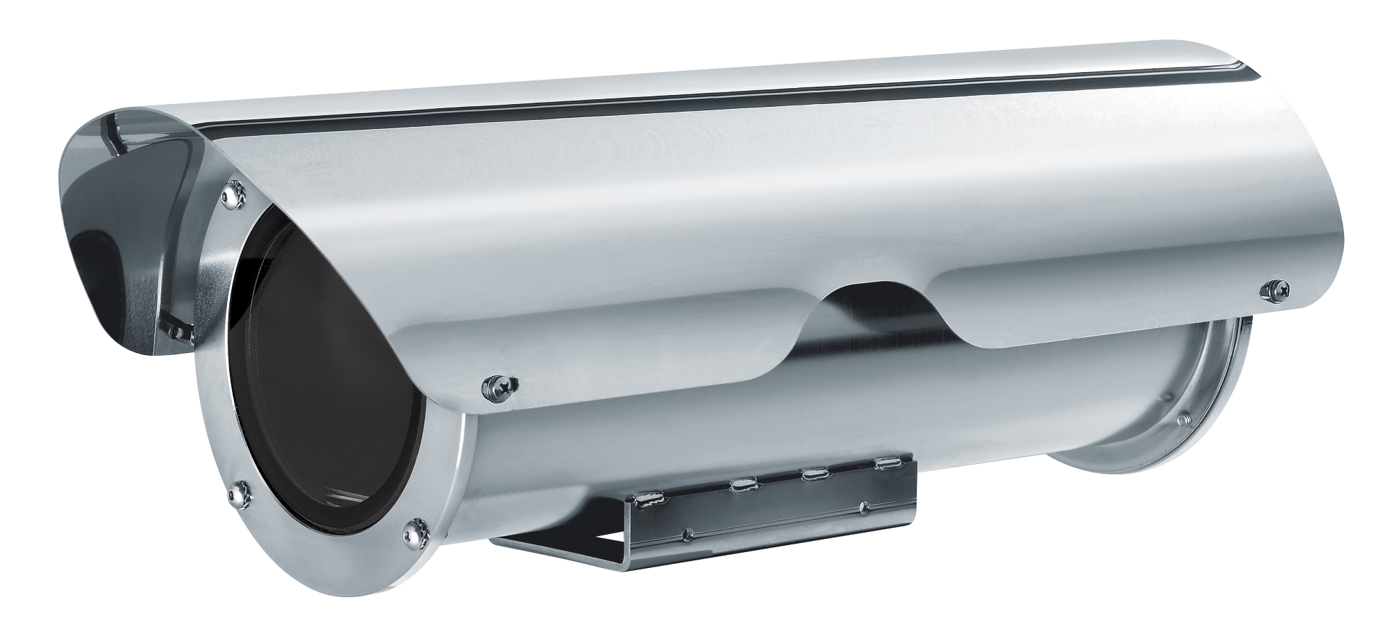 20050029 RVS behuizing van 360mm met zonnescherm en verwarming IN 230Vac, 40W
