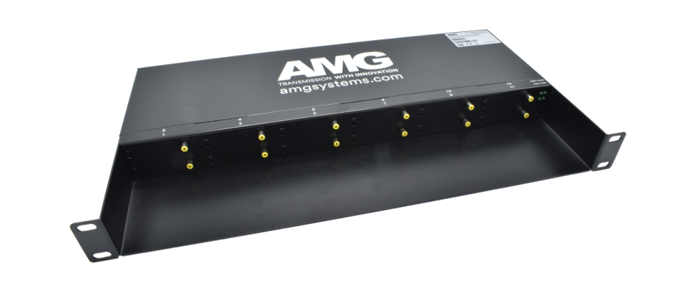 20065000 Converter rackchassis voor AMG210M units, 12 slots, 1U