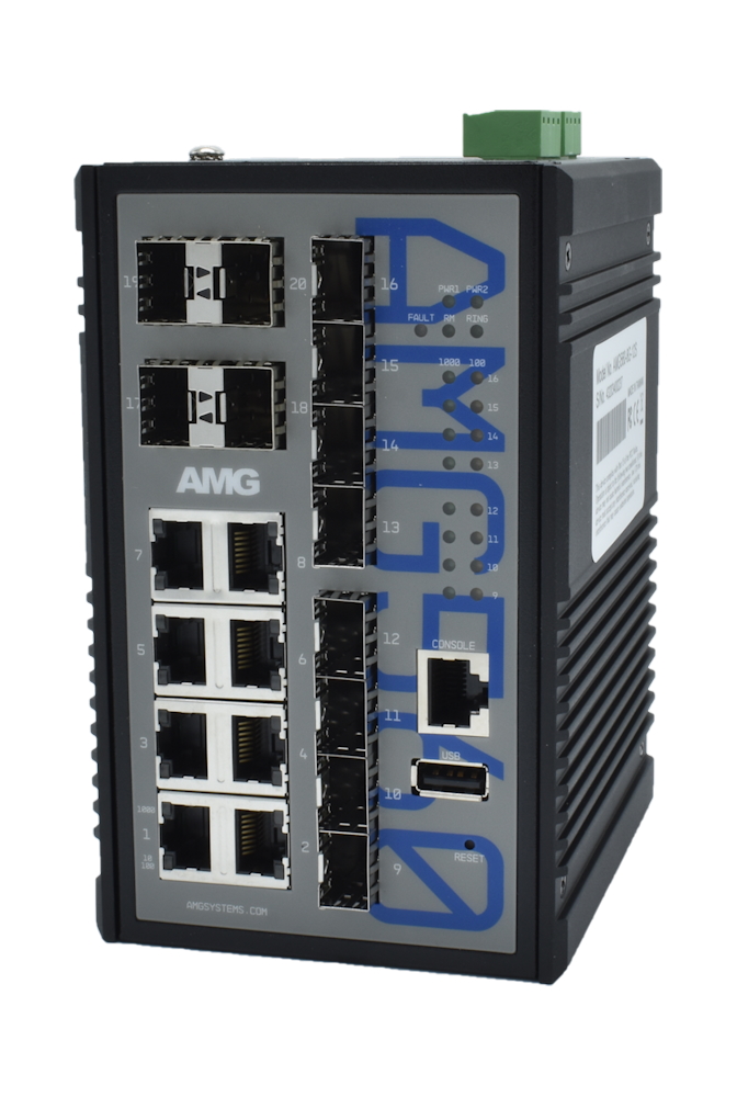 Industrial managed switch