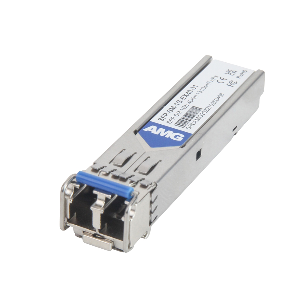 20065131 SFP Singlemode, 1Gb, 2 Fibers, 40Km, LC Connectors, 1310nm Tx/Rx, -40°C tot +85°C, DDM