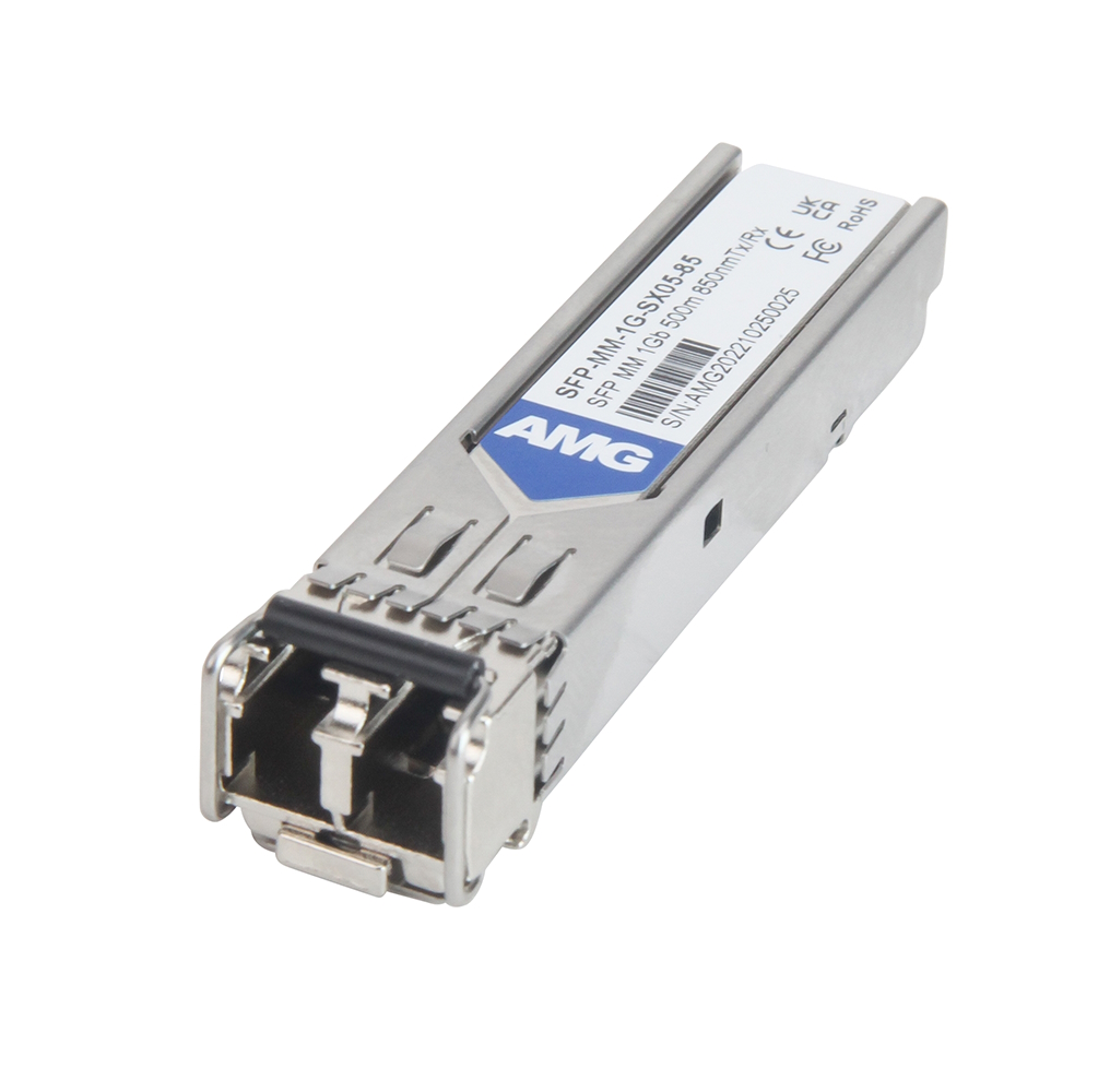 20065132 SFP Multimode, 1Gb, 2 Fibers, 500m, LC Connectors, 850nm Tx/Rx, -40°C tot +85°C, DDM