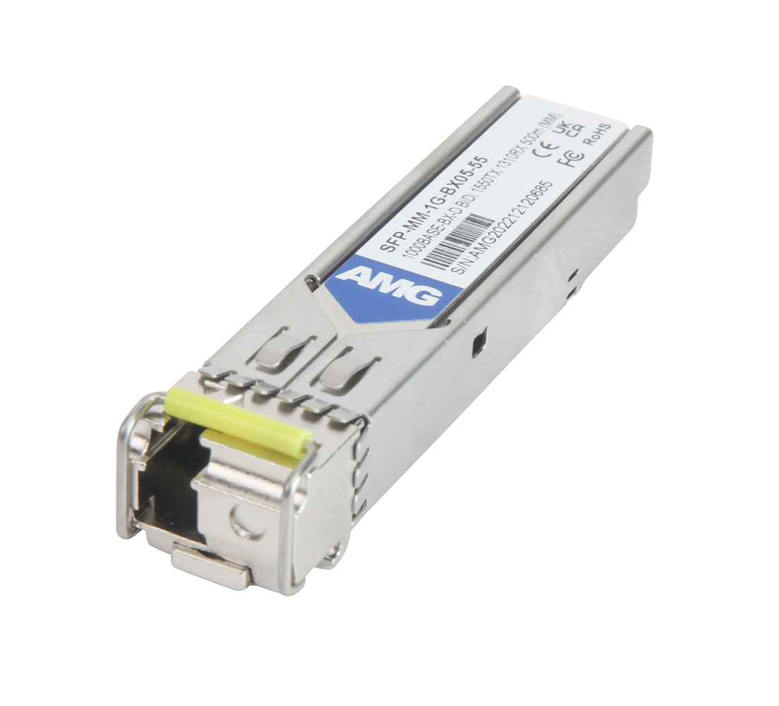 20065140 SFP Multimode, 1Gb, 1 Fiber, 500m, LC Connector, 1550nm Tx / 1310nm Rx, -40°C tot +85°C, DDM
