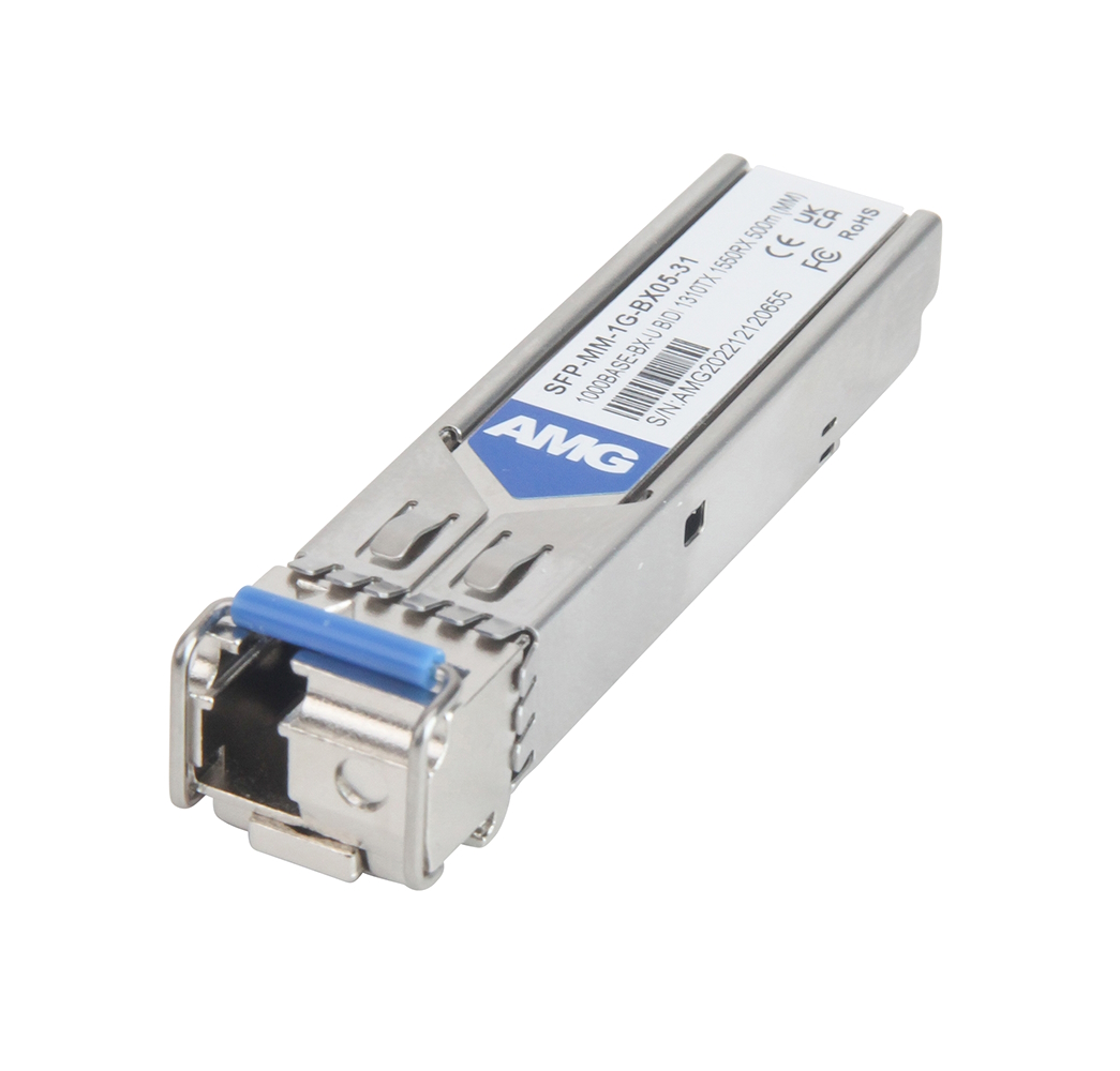 20065141 SFP Multimode, 1Gb, 1 Fiber, 500m, LC Connector, 1310nm Tx / 1550nm Rx, -40°C tot +85°C, DDM