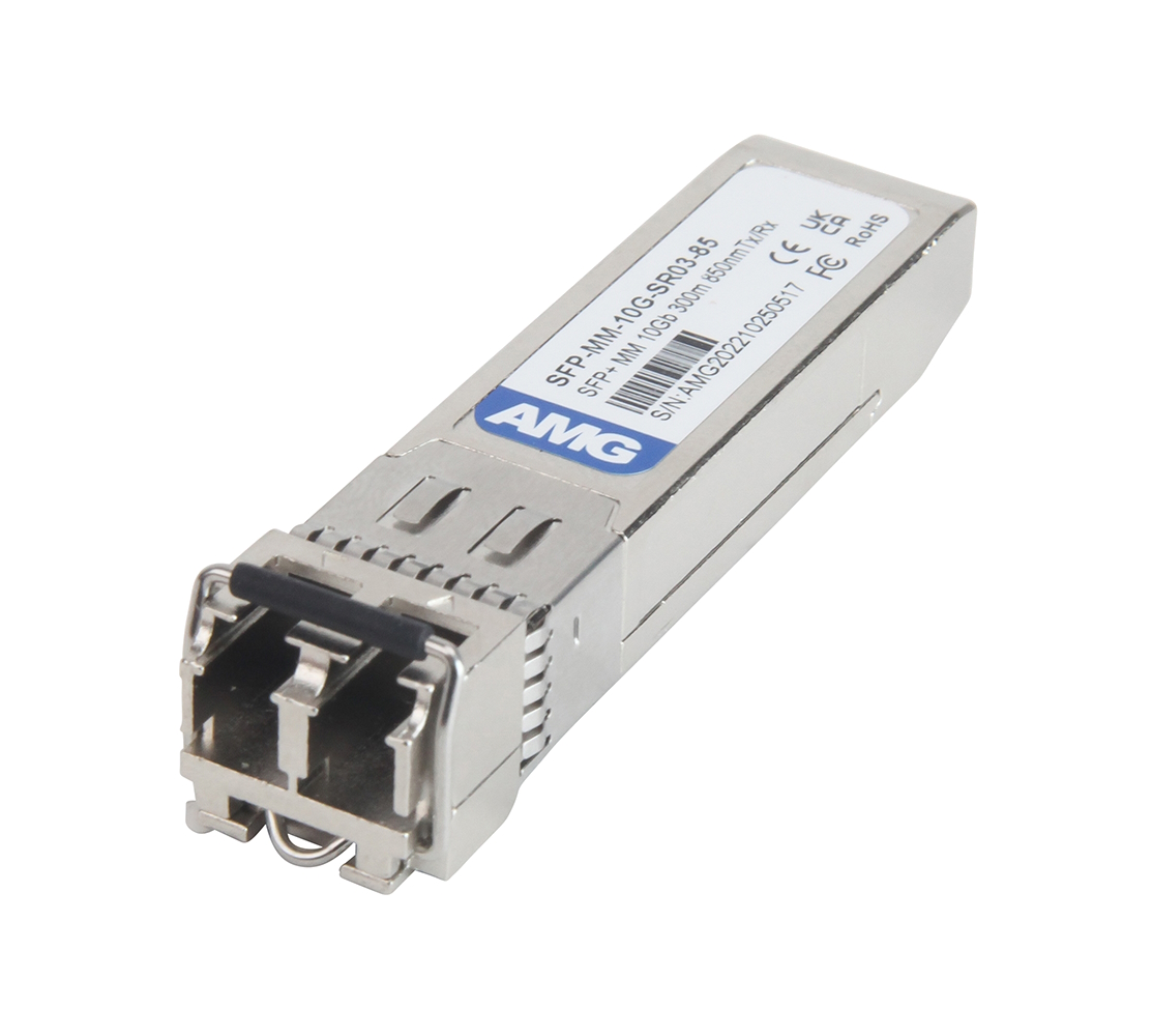 20065148 SFP+ Multimode, 10Gb, 2 Fibers, 300m, LC Connectors, 850nm Tx/Rx, -40°C tot +85°C, DDM