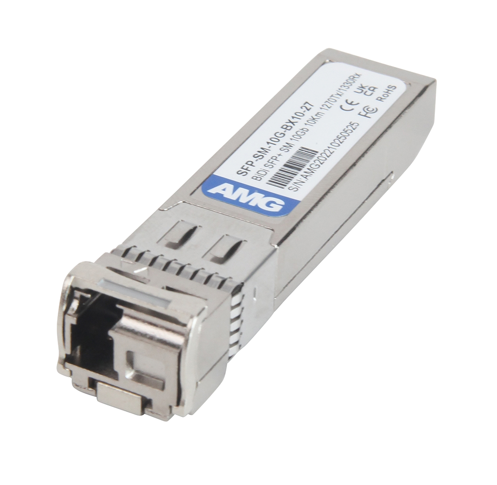20065151 SFP+ Singlemode, 10Gb, 1 Fiber, 10Km, LC Connector, 1270nm Tx / 1330nm Rx, -40°C tot +85°C, DDM
