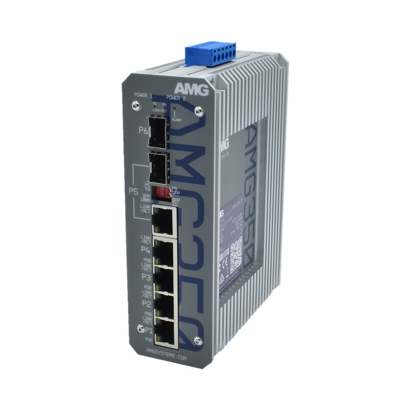 20065200 Industrial unmanaged PoE-switch, 6-poorts