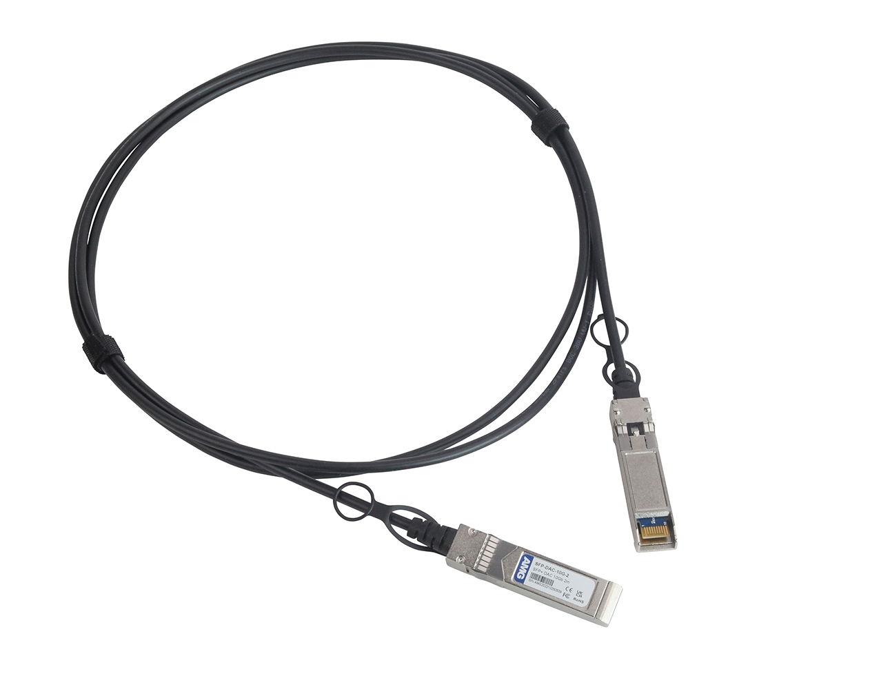 20065204 SFP+ DAC Cable, 1/10Gb, 2m, -40°C tot +85°C