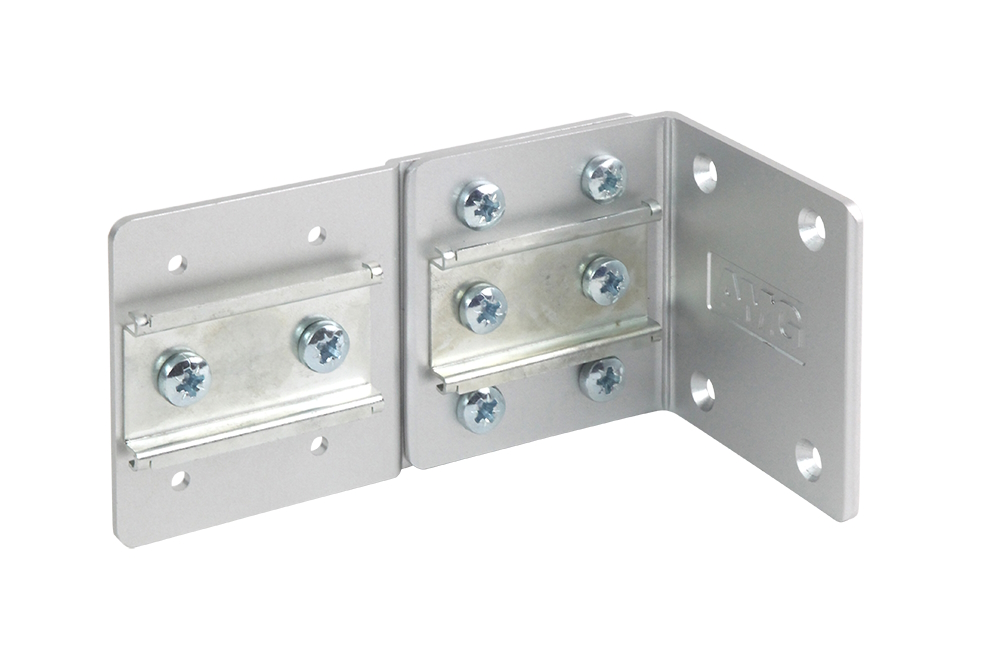 20065207 AMG 90° DIN RAIL muur montage beugel