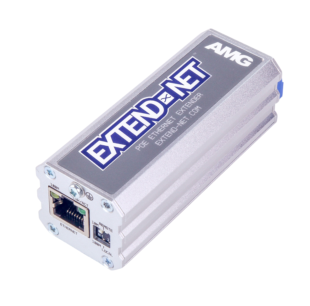20065221 1 kanaals Ethernet extender over UTP 30W/60W/90W PoE passthrough