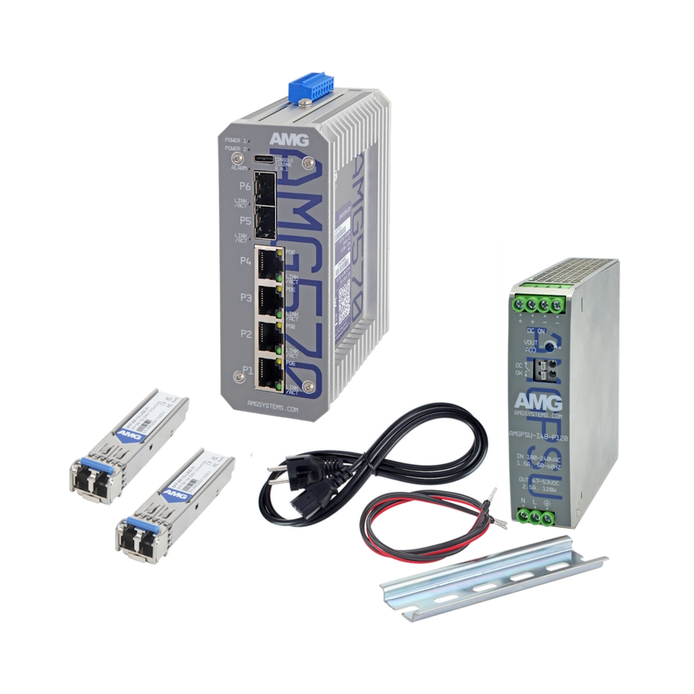 20065238 Kit AMG570-4GAT-2S-P120 SFP sm en toebehoren