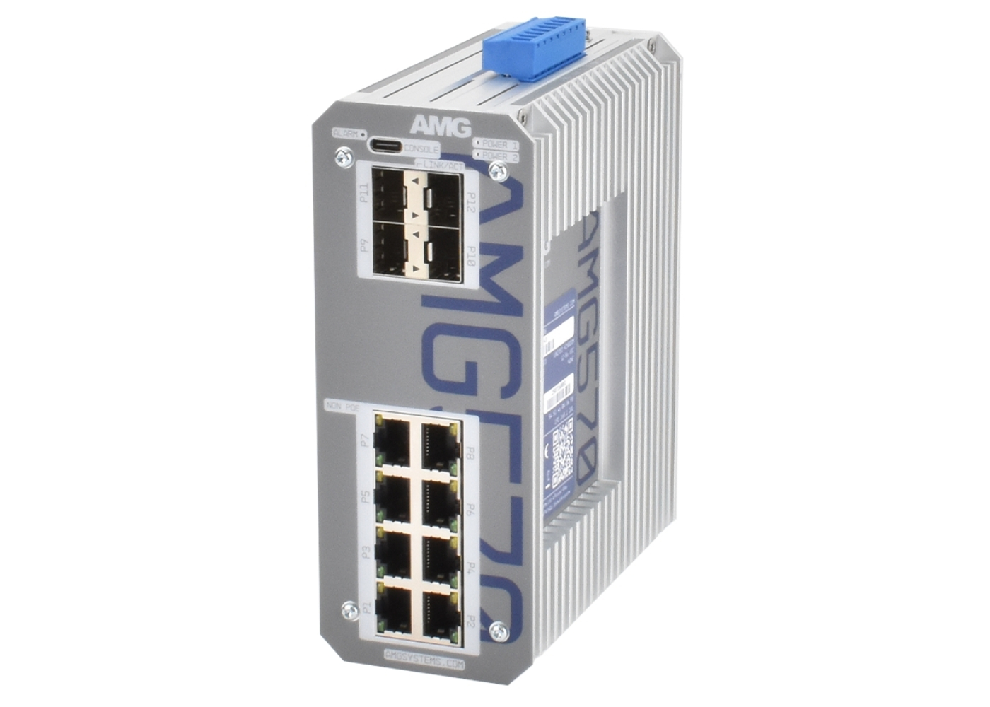 20065280 Industriële managed switch met 8x 10/100/1000TX, 2x 100M/1G SFP, 2x 100M/1G/2.5G SFP poorten