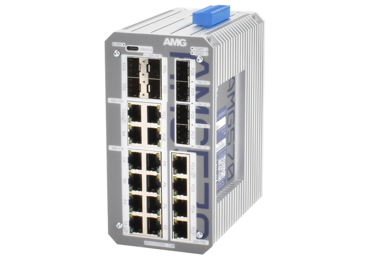 20065285 Industriële managed switch met 24 poorten, voorzien van 16x 10/100/1000TX, 6x 100M/1G SFP, 2x 100M/1G/2.5G SFP-poorten