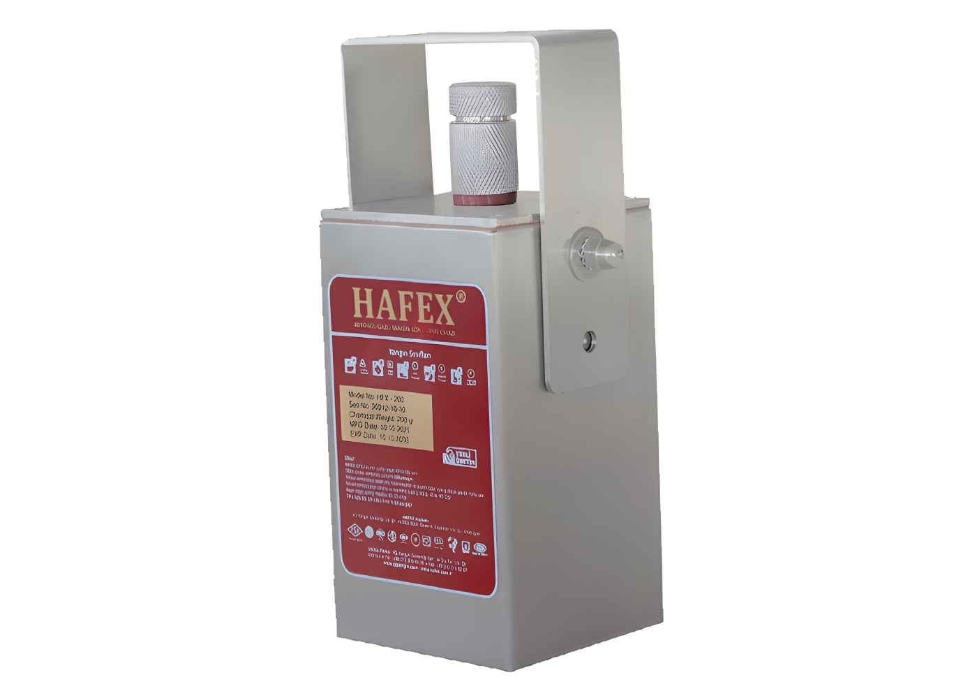 30017032 HFX-200 Mini  HAFEX unit 1,4 m³, S-type, geheel RVS
