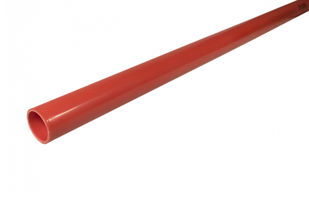 30040151 Aspiratiebuis, d=25mm, 3m buis, rood