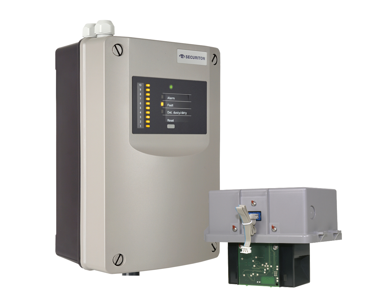 30040066 Aspiratiesysteem met 1 aanzuigbuis, inclusief SSD 532-3 hooggevoelige rookdetector
