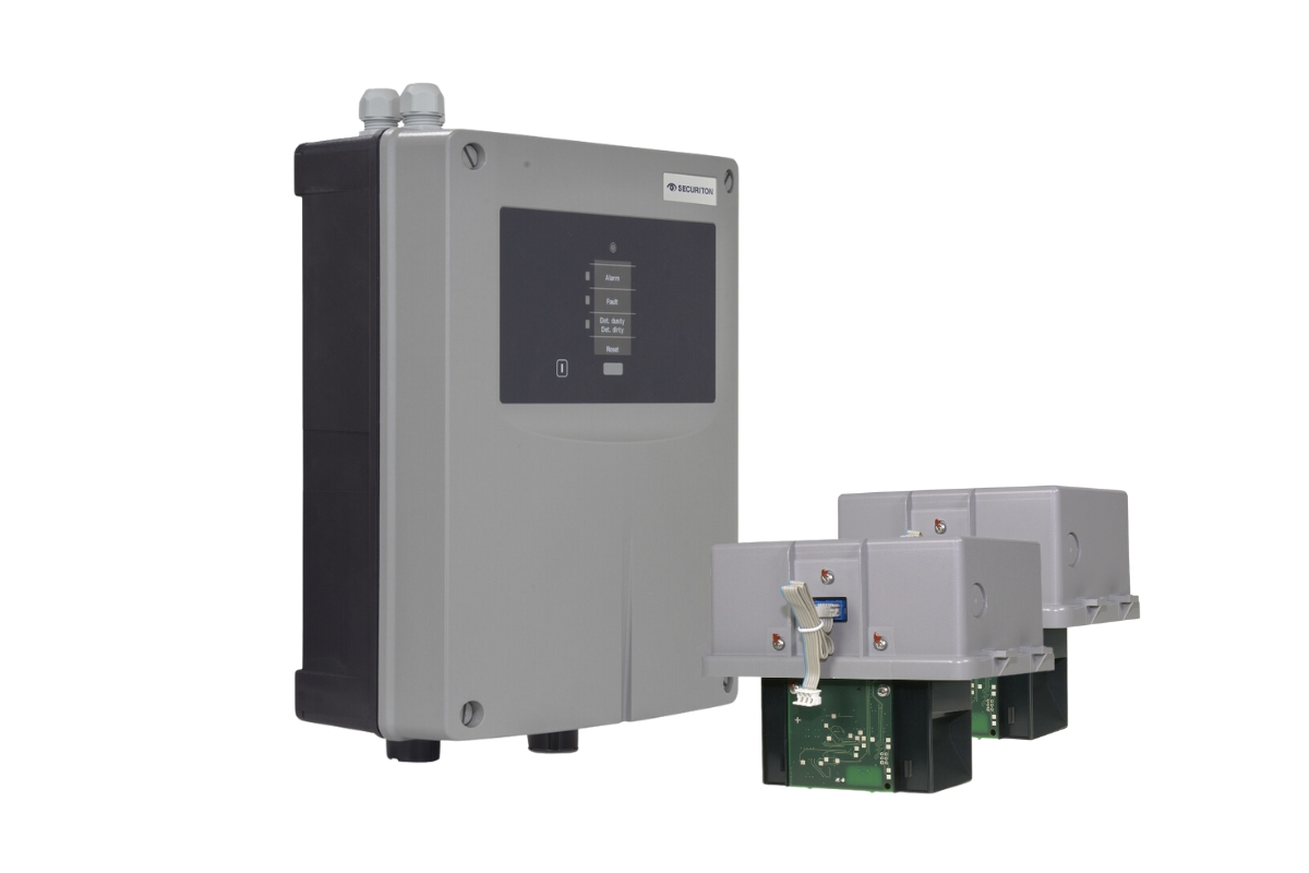 30040140 Aspiratiesysteem met 2 aanzuigbuizen, inclusief 2 SSD 533 hooggevoelige detectoren 0.02 - 10%