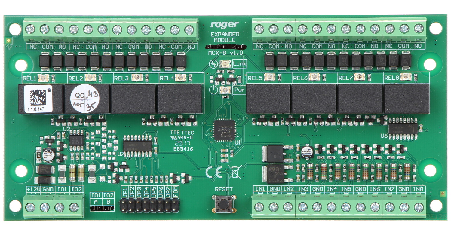 4001128 I/O uitbreiding: 8 ingangen + 8 uitgangen voor RACS5