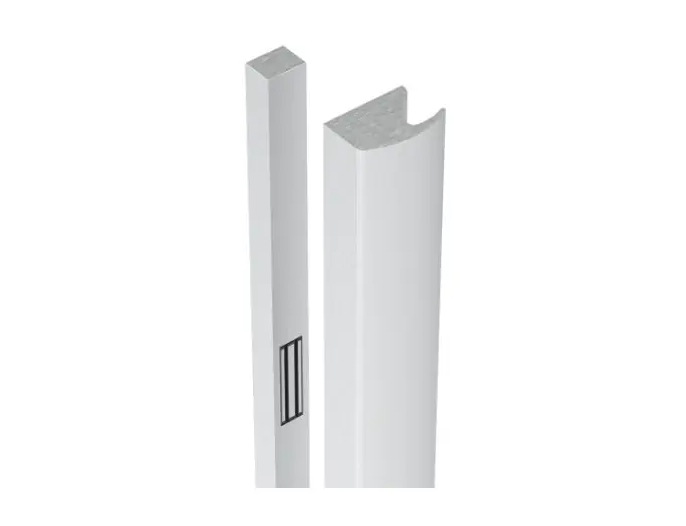 40013209 Lang deurprofiel met 2 ingebouwde magneten 2 x 300kg, 250cm