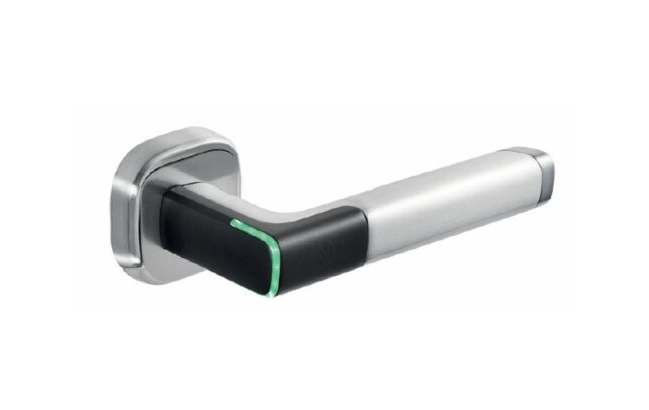 40014013 Elektronische deurkruk met ingebouwde lezer, rechts