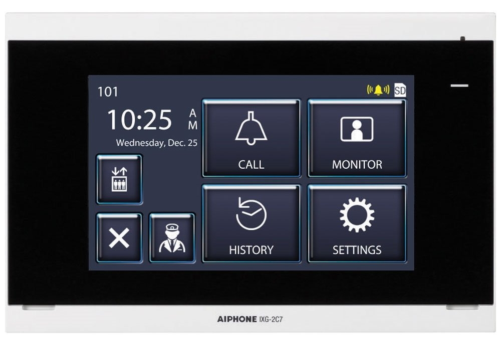40020123 7 inch aanraakscherm IP monitor