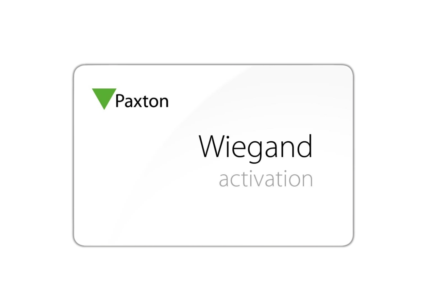 40040027 Net2 - Wiegand activatie kaart met Genuine HID Technology™
