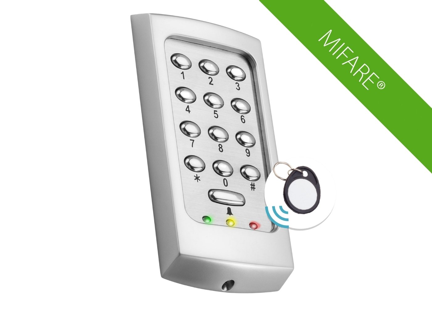 40040082 RVS keypad, KP75 MIFARE®