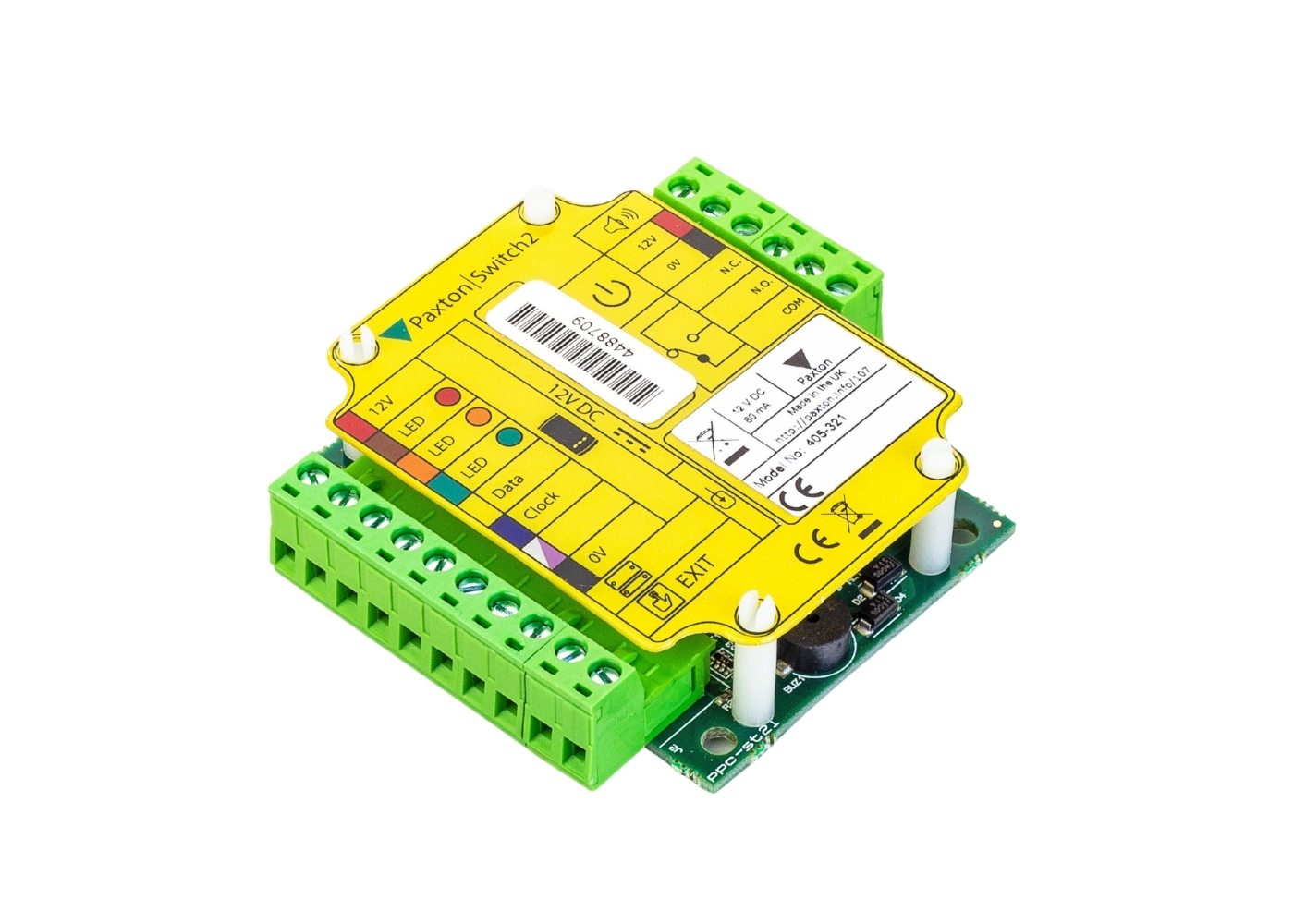 40040088 Standalone - Switch2 deurcontroller, enkel PCB
