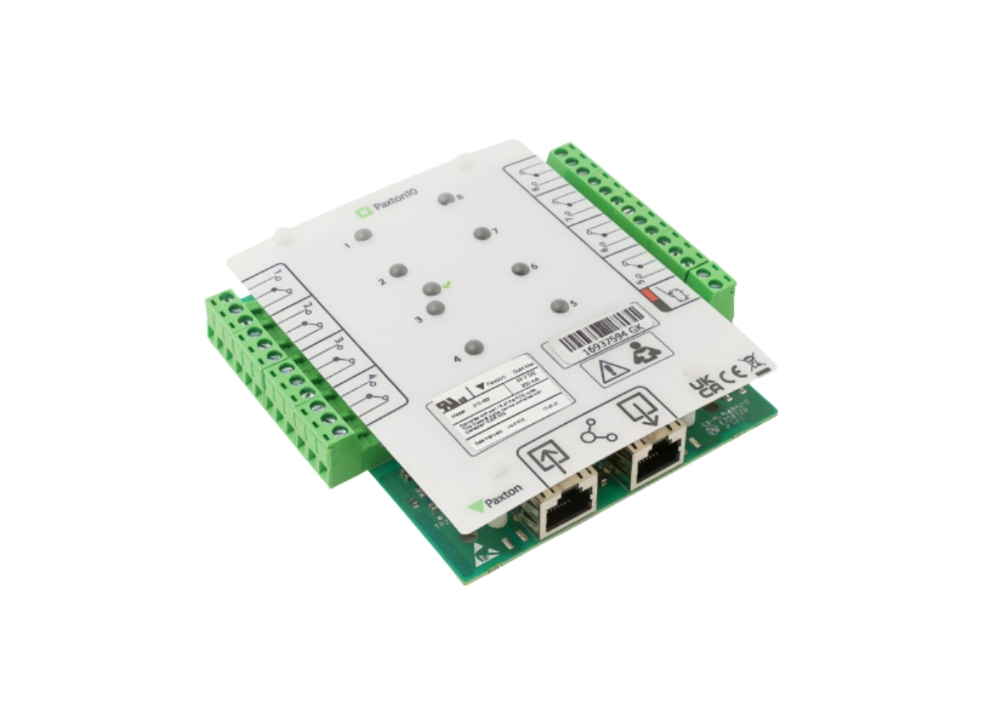 40040176 Paxton10 - Output Connector, PCB
