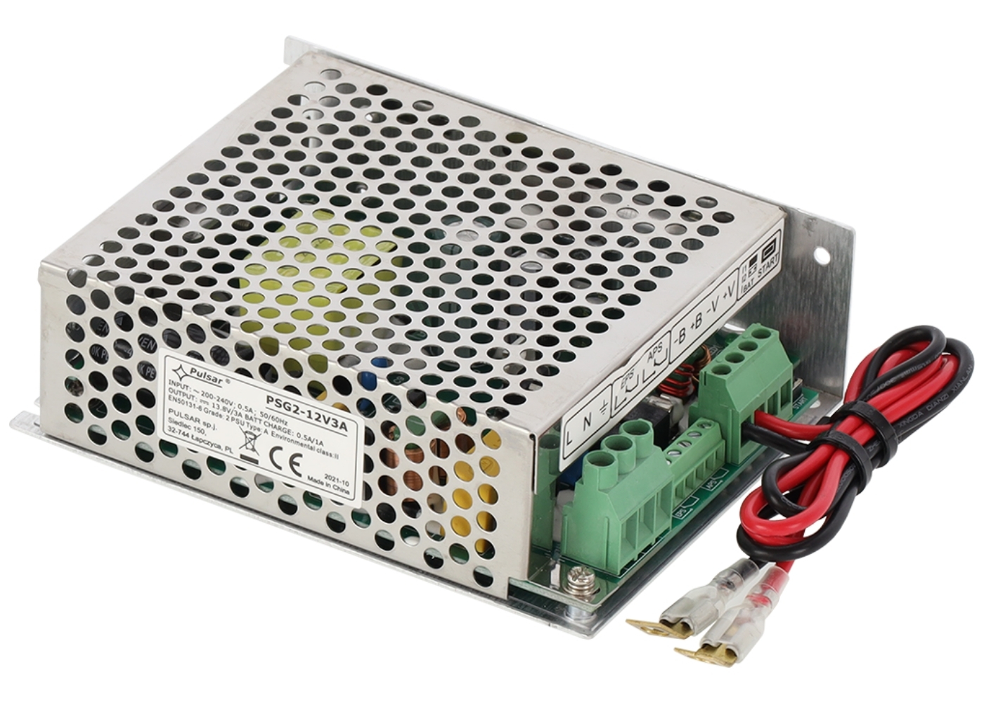 40060033 13,8V/3A Gesloten buffer-schakelvoeding Klasse 2