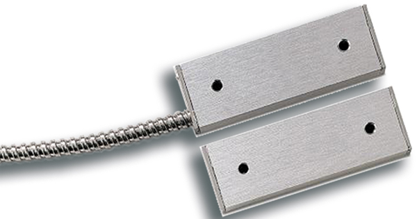 Magneetcontact opbouw,industrieel,alu,2m bewaakte kabel,NO/NG,biased