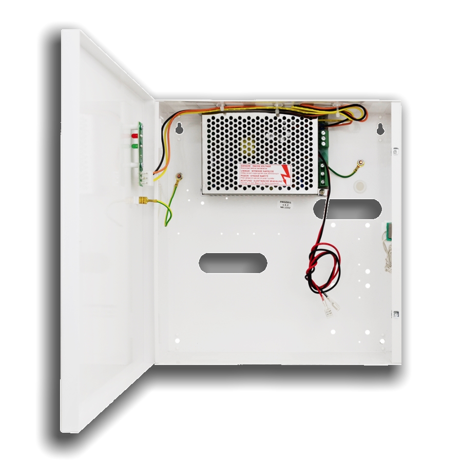 25292 UIT ASSORTIMENT
Overwaakte voeding en batterijlader in behuizing,12Vdc/5A