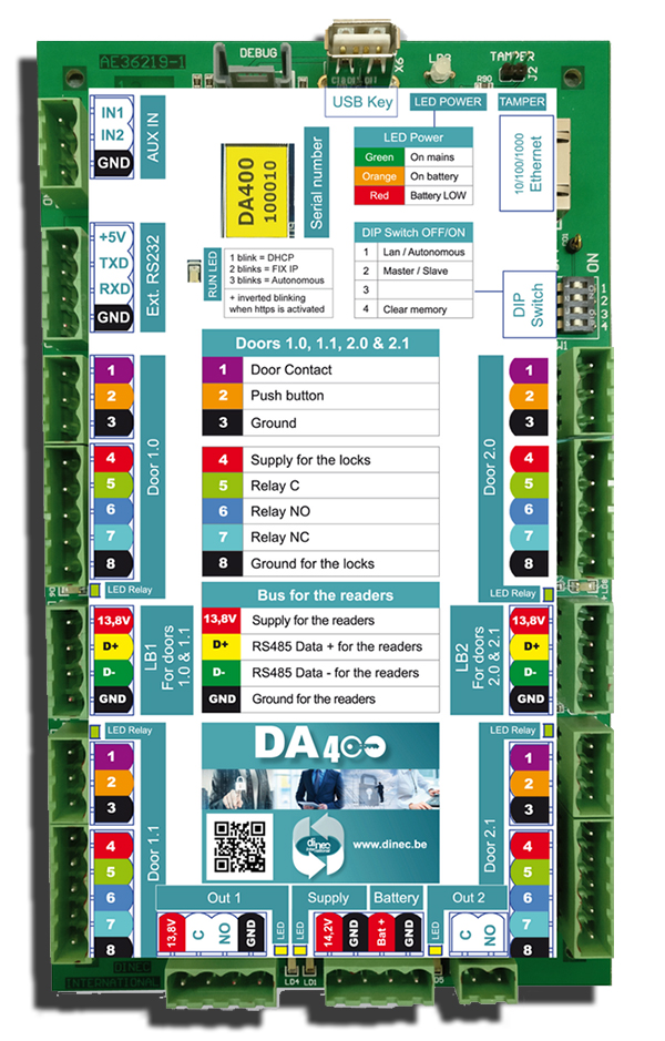 40014024 Moederbord DA-401